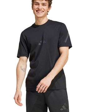 Zne camiseta manga corta hombre Negro (S)