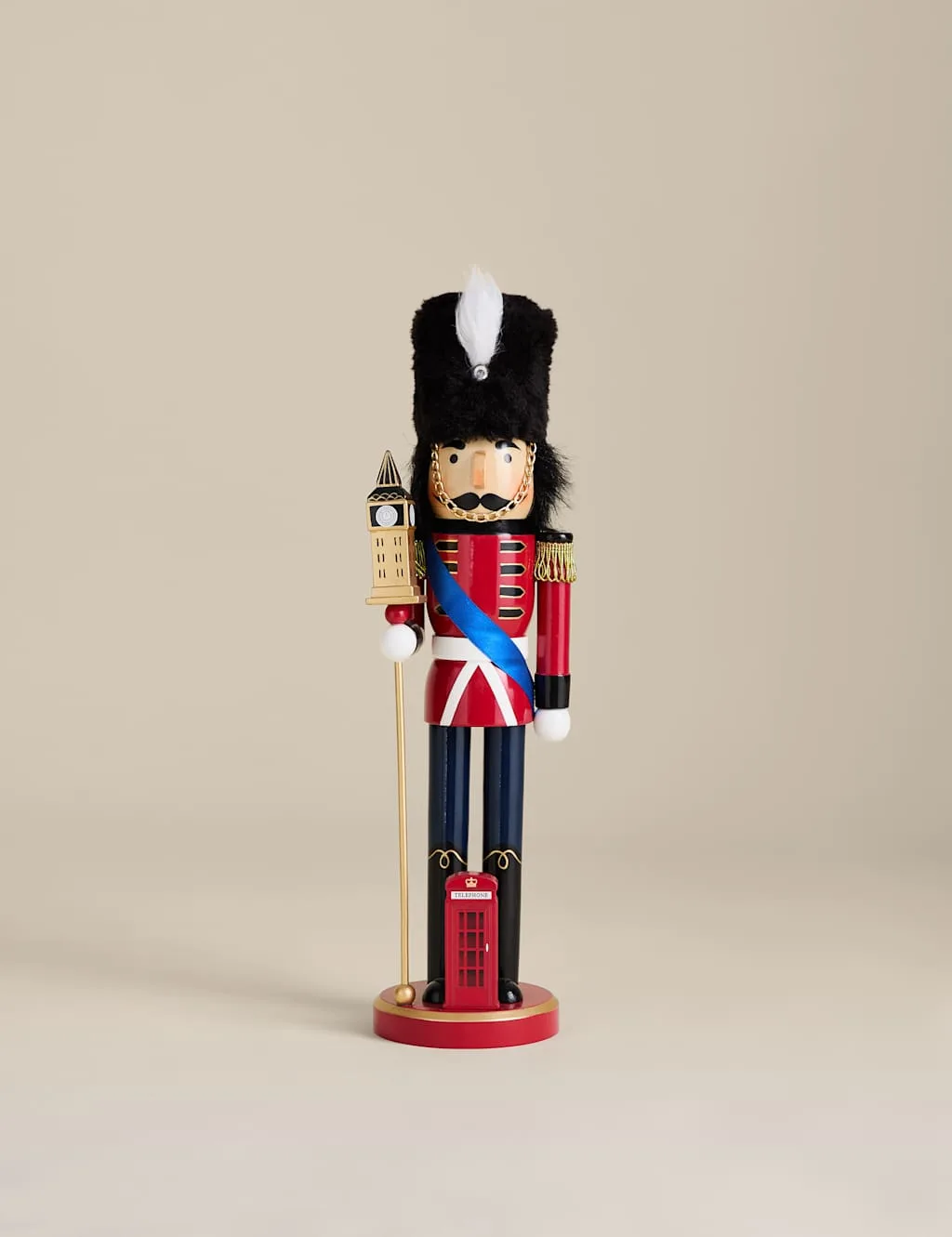 London Nutcracker Decoration Red Mix - M&S - FashionsVida