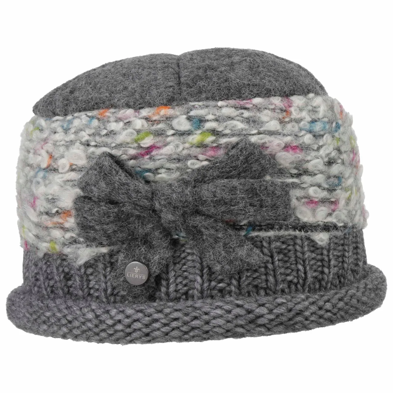 Katrin Wool Hat by - light grey - Damen - Size: One Size - Lierys - FashionsVida