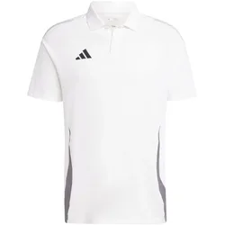 Tiro24 Competition Polo Herren Poloshirt, weiß 2XL