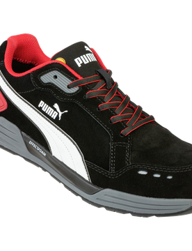 Baskets de sécurité S3 ESD HRO SRC Puma Airtwist noires et rouges Noir 44