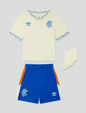 Rangers 26/27 Away Baby Kit WHITE 18-24M Unisex - Castore - FashionsVida