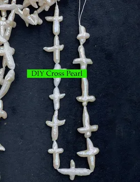 Natural Freshwater White Cross Pearl 15x20mm-24x35mm For Jewelry Making DIY Necklace Earrings Bracelet Chains Accessory - Aliexpress - FashionsVida