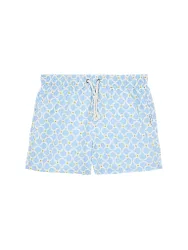 Short de bain NORA ETHNO bleu clair XXL