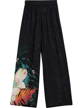 Pantalón de mujer fluido tropical - Desigual - FashionsVida