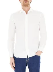 Camicia slim supercotone BIANCO 42