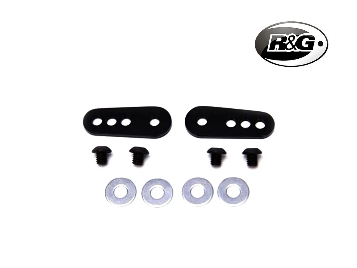 Piastre Supporto Targa ; Kawasaki Gpz 500 - R&G - FashionsVida