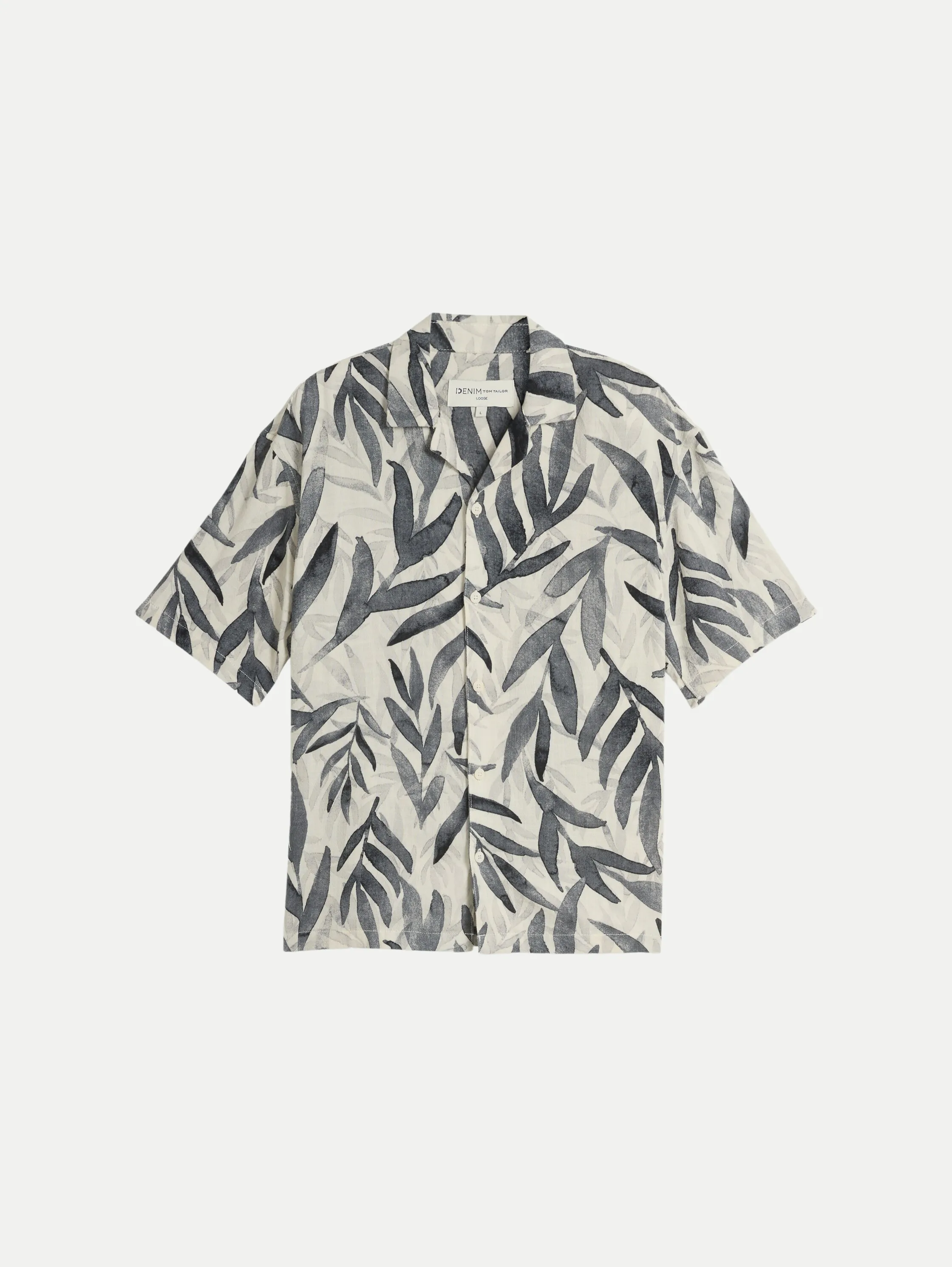 Resort Hemd Weiß M - Tom Tailor Denim - FashionsVida