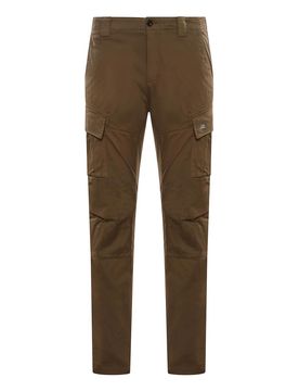 Pantaloni cargo in cotone elasticizzato
