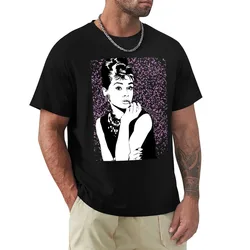 Audrey Hepburn T-Shirt Blouse vintage t shirts vintage anime shirt oversizeds graphic tees for men