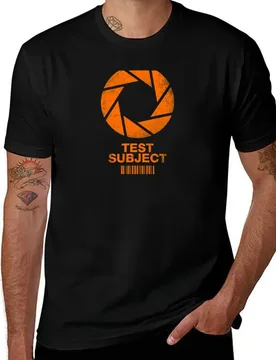 Test Subject - Orange T-Shirt black cotton t-shirt plain for man package cotton tshirt 100% men t shirt cotton 100% T-Shirt - Aliexpress - FashionsVida