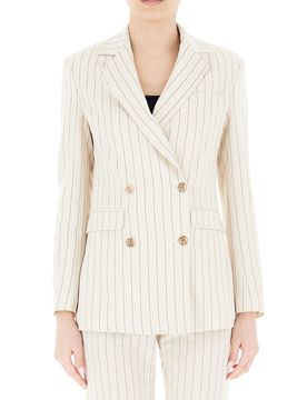 Blazer doppiopetto PANNA L