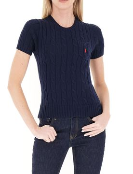 Maglia girocollo POLO BLU NOTTE XS