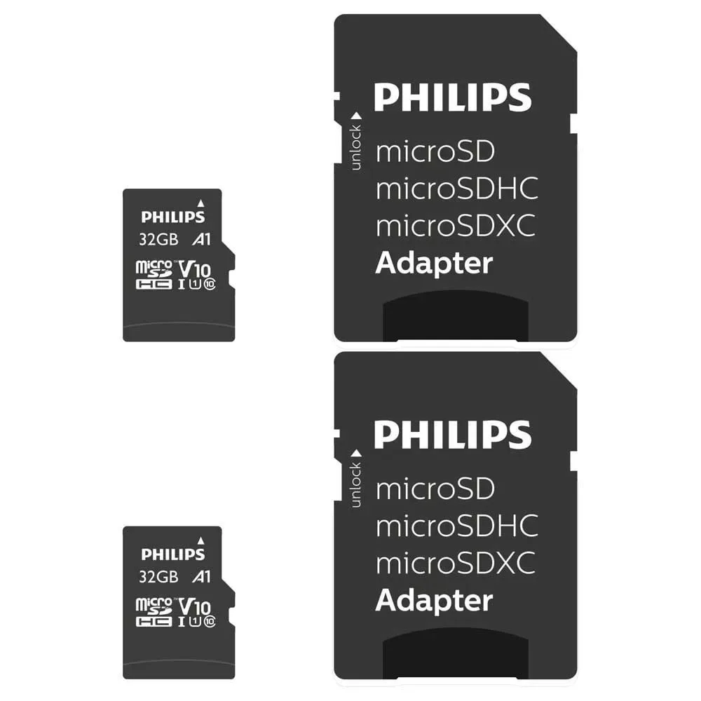 Carte Mémoire Microsdhc 32gb Black One Size unisex - Philips - FashionsVida