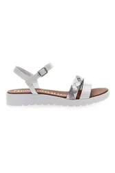 Sandali Bianchi con Cinturino Made in Italy 8187 37
