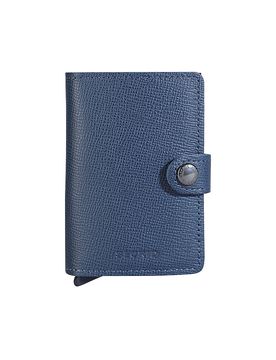 Geldbörse - Miniwallet Crisple navy dunkelblau damen
