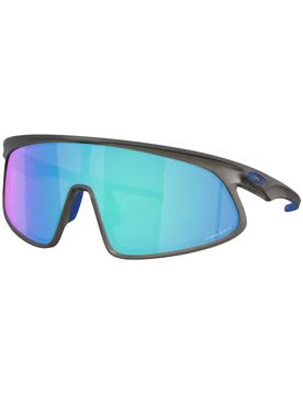 Polarisierte Sonnenbrillen Rslv Matte Grey Smoke Prizm Sapphire Grau