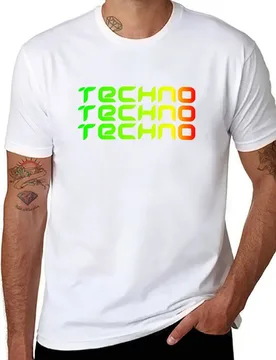 Techno techno techno T-Shirt t shirt for man g man t shirts for men T-Shirt - Aliexpress - FashionsVida