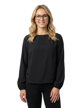 Chemisier à Manches Longues Lovisa Black M