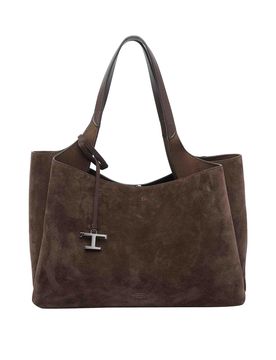 Borsa a tracolla del logo TODS