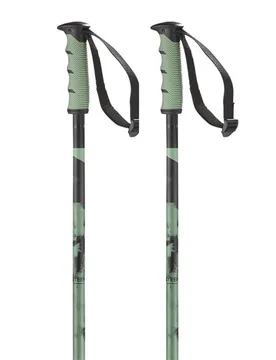 Bâtons Steep Iceberg Green / Black 130 cm Homme - Salomon - FashionsVida