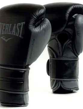 Gants D´entraînement Powerlock 2 Hook&loop Black 14 oz