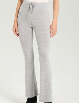 Pantaloni flare - grigio chiaro