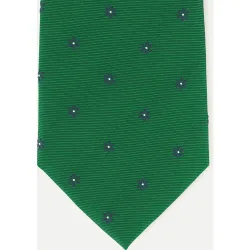 Corbata de colección antimanchas con estampado de flor