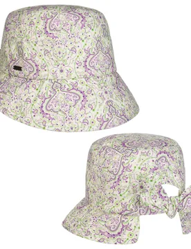 Summer Paisley Cotton Hat by - green - Damen - Size: One Size - McBURN - FashionsVida
