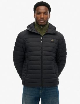 Para hombre. M5012339A Chaqueta acolchada Hooded Fuji Lite (XXL), Casual, Nylon reciclado