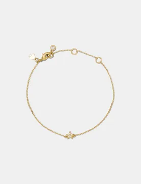 Womens Earrings Pave Mini Star Bracelet - Gold - One Size - Kate Spade - FashionsVida