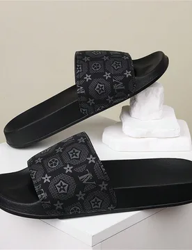 Par de Sandalias casuales tipo slip-on nuevas para primavera 2026, sandalias unisex minimalistas con rayas y puntera abierta, antideslizantes de secad - Shein - FashionsVida