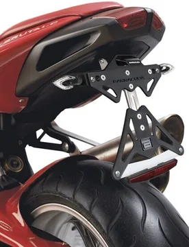 Porta Targa Reclinabile in Alluminio Moto per MV A taglia un - Barracuda - FashionsVida