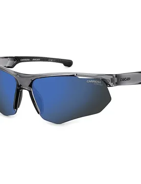 Ducati Lunettes De Soleil Carduc044sr6s 69/10/130 Black Mirror Blue/CAT3