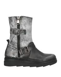 Stiefelette Damen Silber 37 Damen