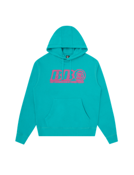 Bb Astro Neon Popover Hood - Aqua