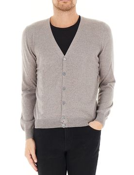 Cardigan in lana GRIGIO 50