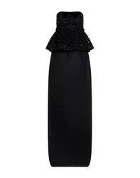 Vestido largo Mujer Negro 40 Mujer