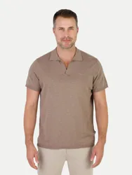 Poloshirt Strick 17 Braun S