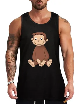 Curious George Active Tank Top Work Casual Tank Top Durable Sleeveless Top - Aliexpress - FashionsVida