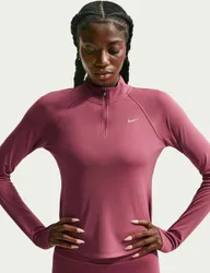 Tempo Half Zip Running Top Dusky Rose female
