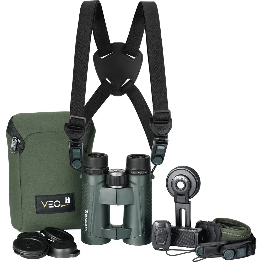 Kit de Prismáticos ED 8x42 Veo HD 8420BDL - Vanguard - FashionsVida