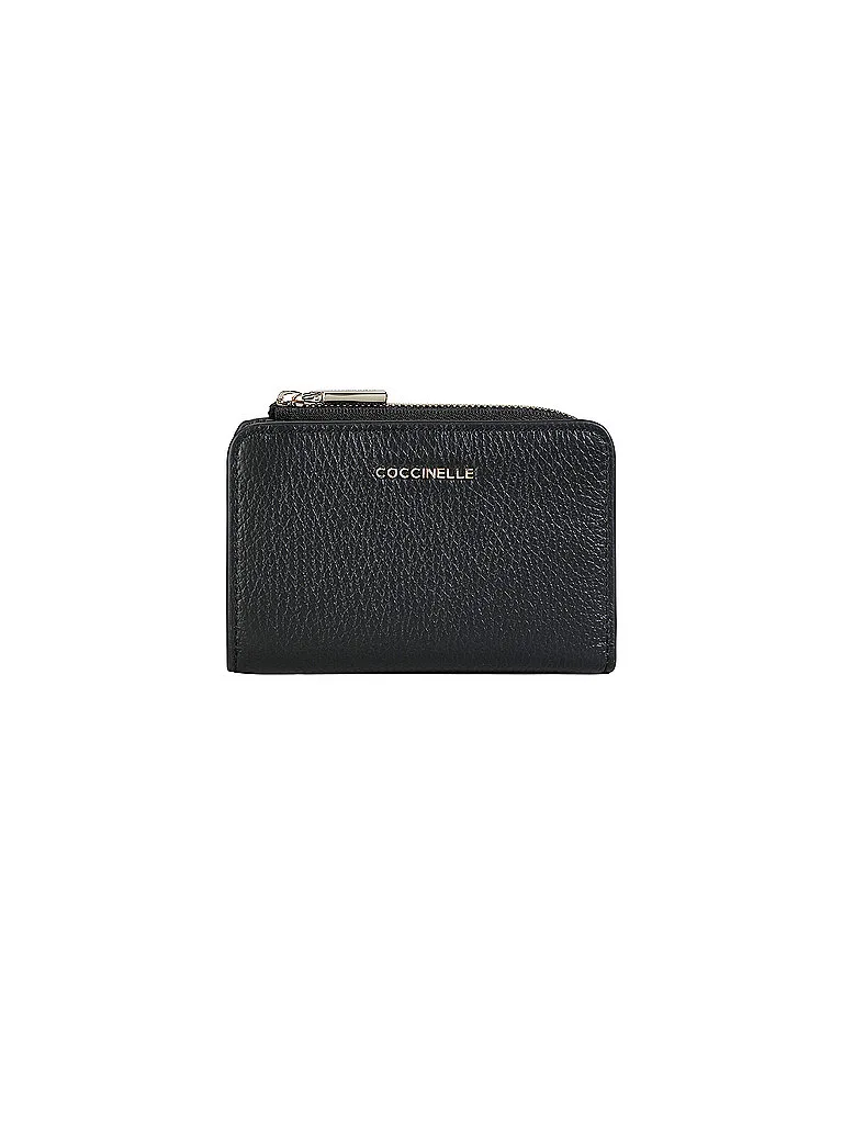 Monedero METALLIC SOFT negro - Coccinelle - FashionsVida