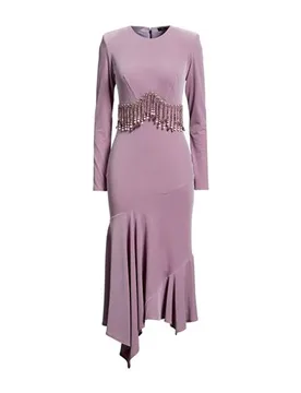 Vestido largo Mujer Malva 36 Mujer - Elisabetta Franchi - FashionsVida