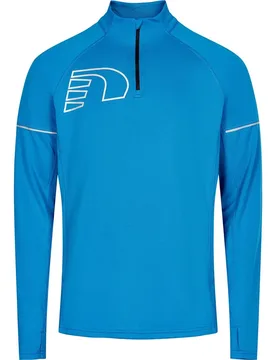 Felpa Core Neck Blue Dark / Grey 2XL - Newline Sport - FashionsVida