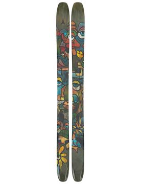 Freeride Skifahren Bent 110 2026 aus Wolle Größe 172 cm Grau