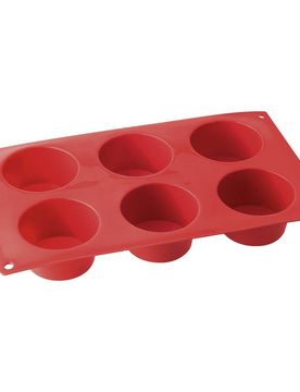 Silikon-Muffinform Flexxible Love 6er-Set