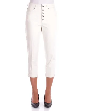 Dondup Pantaloni Latte - Dondup - FashionsVida