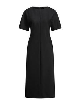 Vestido midi Mujer Negro 34,36,44 Mujer