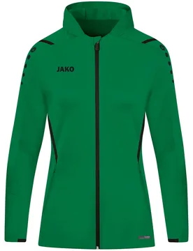 Kapuzenjacke Challenge (sportgrün/schwarz / Größe 38 / Damen) - Jako - FashionsVida